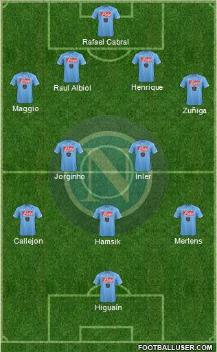 Napoli Formation 2014