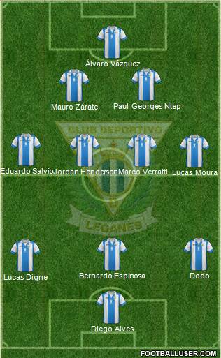 C.D. Leganés S.A.D. Formation 2014