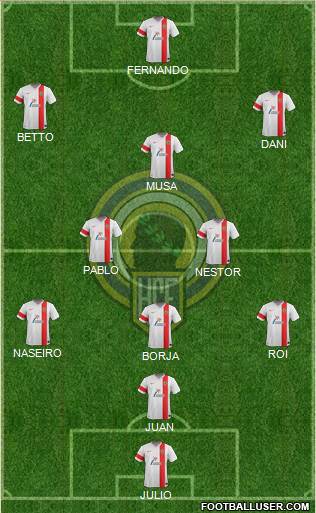 Hércules C.F., S.A.D. Formation 2014