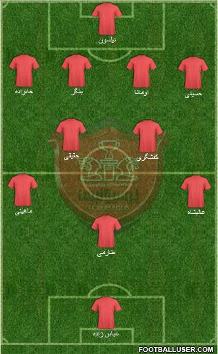 Persepolis Tehran Formation 2014