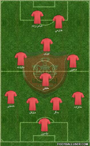 Persepolis Tehran Formation 2014