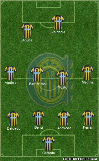 Rosario Central Formation 2014