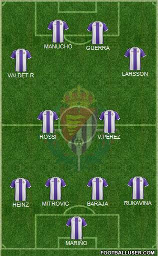 R. Valladolid C.F., S.A.D. Formation 2014