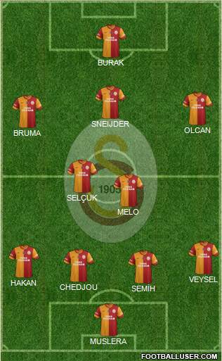 Galatasaray SK Formation 2014