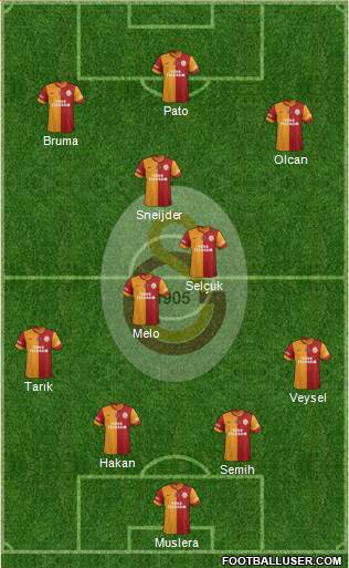 Galatasaray SK Formation 2014