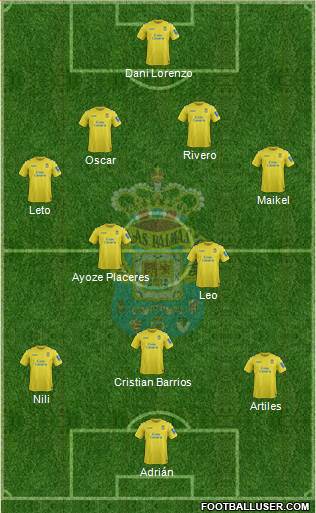 U.D. Las Palmas S.A.D. Formation 2014