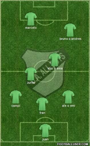 All Boys Formation 2014