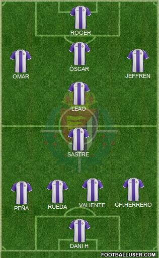 R. Valladolid C.F., S.A.D. Formation 2014