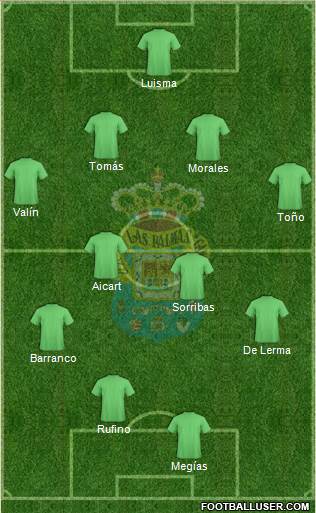 U.D. Las Palmas S.A.D. Formation 2014