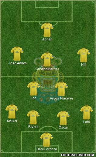U.D. Las Palmas S.A.D. Formation 2014