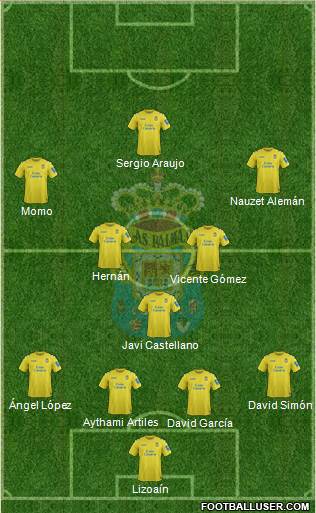 U.D. Las Palmas S.A.D. Formation 2014