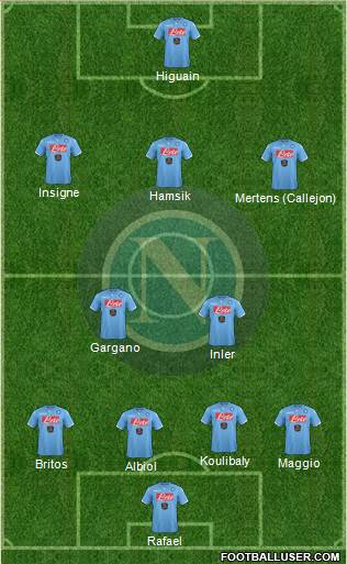 Napoli Formation 2014