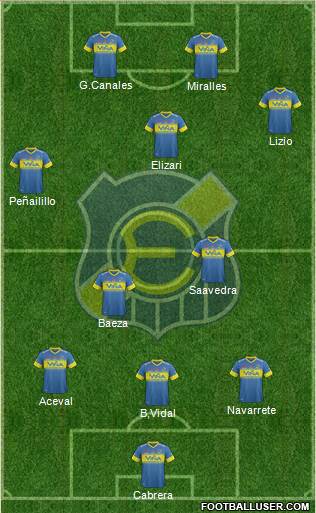CD Everton de Viña del Mar S.A.D.P. Formation 2014