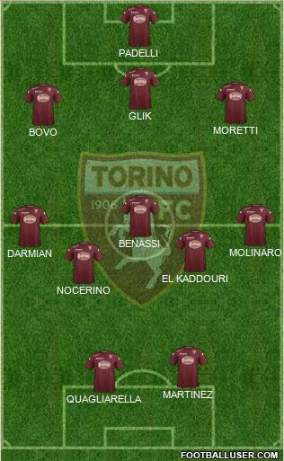 Torino Formation 2014