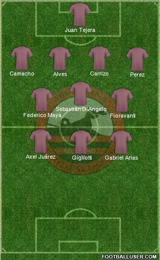 Defensores de Belgrano Formation 2014