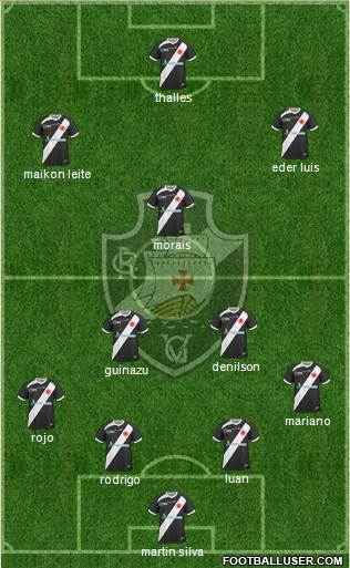 CR Vasco da Gama Formation 2014
