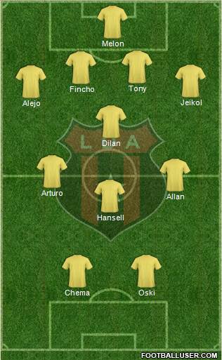 Liga Deportiva Alajuelense Formation 2014