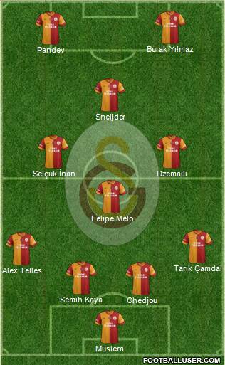Galatasaray SK Formation 2014