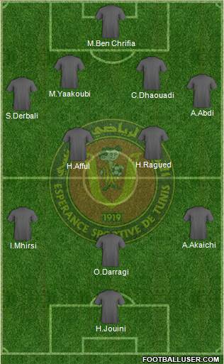 Espérance Sportive de Tunis Formation 2014