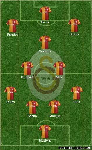 Galatasaray SK Formation 2014