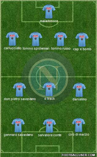 Napoli Formation 2014