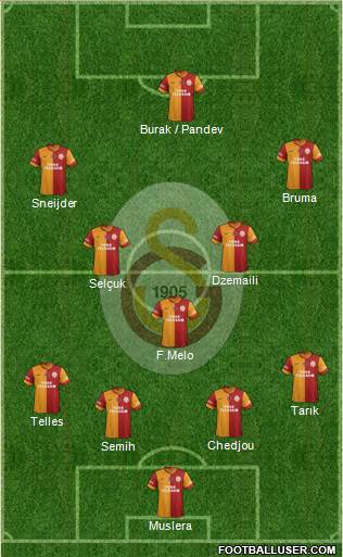 Galatasaray SK Formation 2014