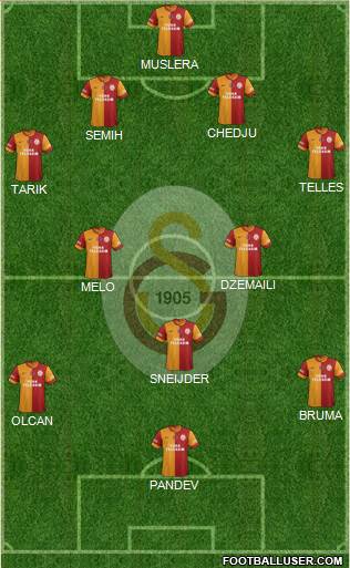 Galatasaray SK Formation 2014
