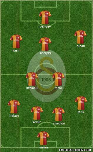 Galatasaray SK Formation 2014