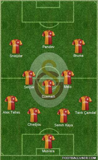 Galatasaray SK Formation 2014