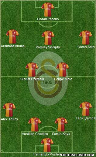 Galatasaray SK Formation 2014