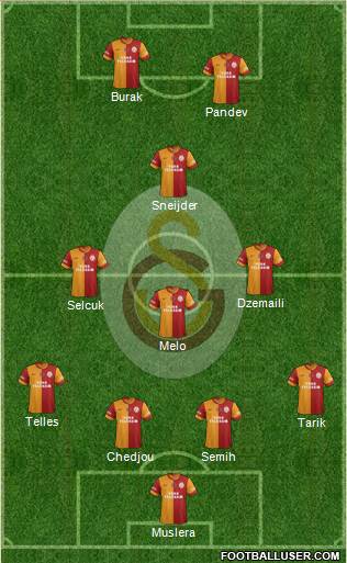 Galatasaray SK Formation 2014