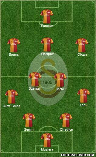 Galatasaray SK Formation 2014