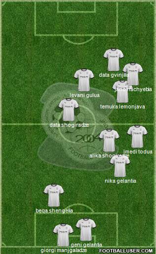FC Zestafoni Formation 2014