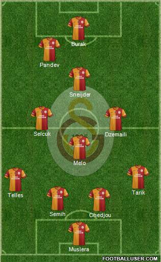 Galatasaray SK Formation 2014