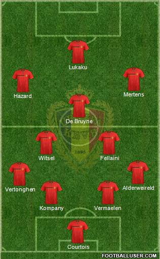 Belgium Formation 2014