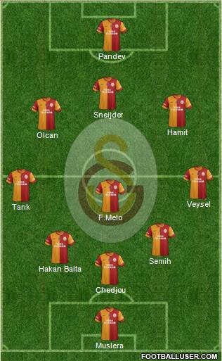 Galatasaray SK Formation 2014