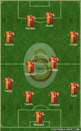 Galatasaray SK Formation 2014