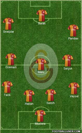 Galatasaray SK Formation 2014