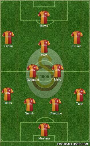 Galatasaray SK Formation 2014