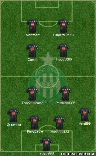 A.S. Saint-Etienne Formation 2014