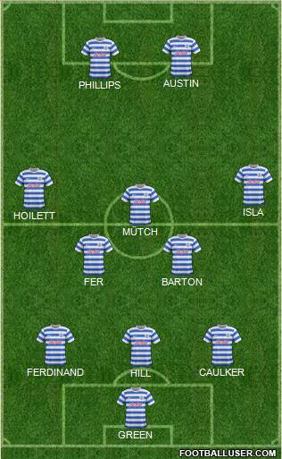 Queens Park Rangers Formation 2014