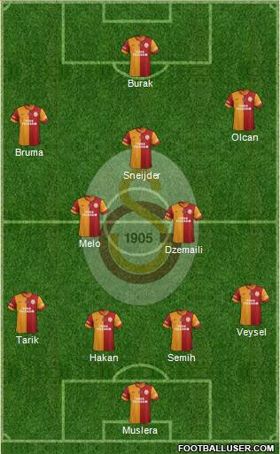 Galatasaray SK Formation 2014