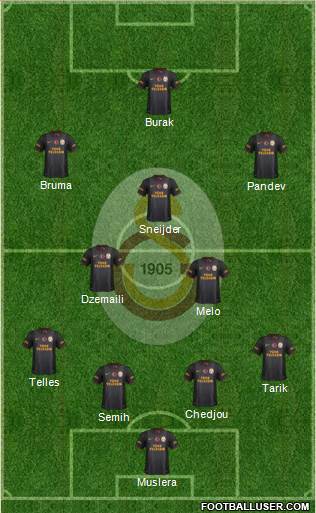 Galatasaray SK Formation 2014