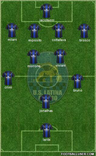 Latina football formation