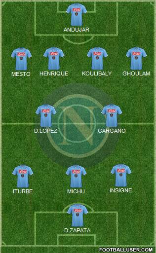 Napoli Formation 2014