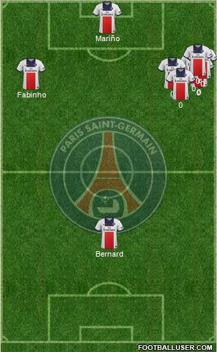 Paris Saint-Germain Formation 2014