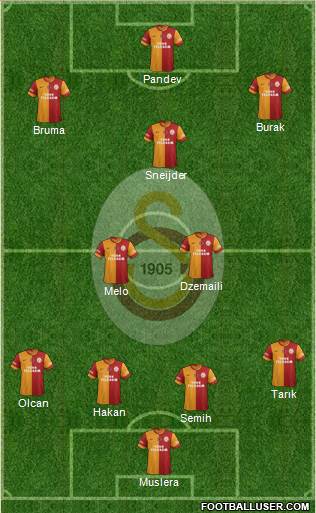 Galatasaray SK Formation 2014