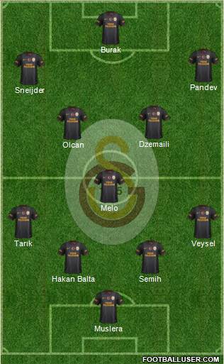 Galatasaray SK Formation 2014