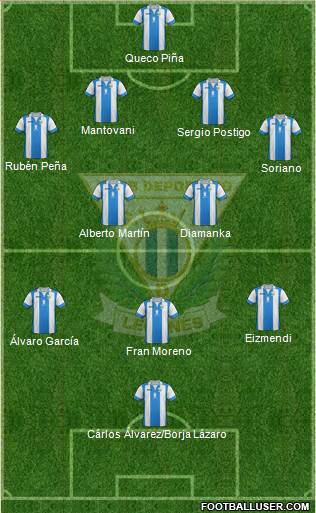 C.D. Leganés S.A.D. Formation 2014