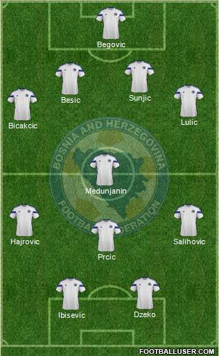 Bosnia and Herzegovina Formation 2014